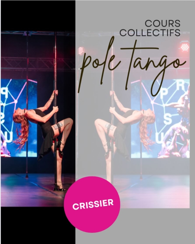 🔥 Élégance. Intensité. Séduction maîtrisée.
Le Pole Tango revient ce vendredi 9 mai à 18h30 à  Crissier avec la fabuleuse Jessica 💃

Un atelier unique mêlant la passion du tango et la puissance de la pole.
Travail du regard, musicalité, connexion au sol… et cette attitude qui fait toute la différence.
Pas besoin d’être danseuse de tango, juste l’envie de t’exprimer avec intensité ✨

📍 crissier
🕡 18h30
👠 Avec Jessica
💋 Sensualité & technique main dans la main

Hashtags :
#poletango #poledancefusion #poleemotion #crissier #poleart #poleflow #poleclass #poledancesuisse #tangoattitude #poleexpression #sensualité #polesuisse #courspole #passionetgrâce